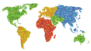 world map